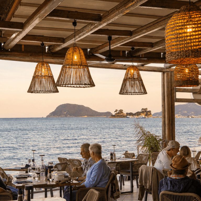 seafront restaurant laaganas zakynthos